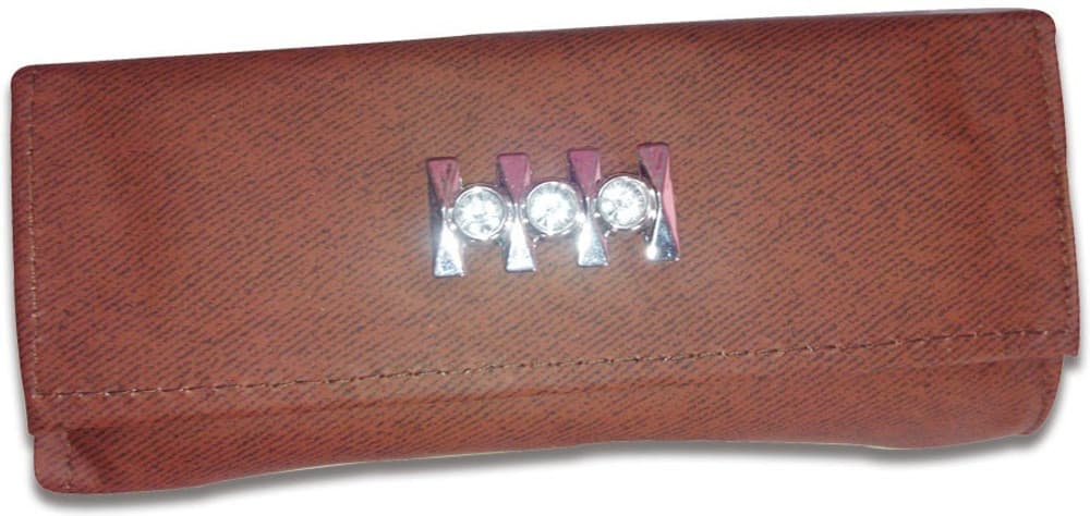 Linzina Casual, Formal Brown, Black Synthetic Clutch
