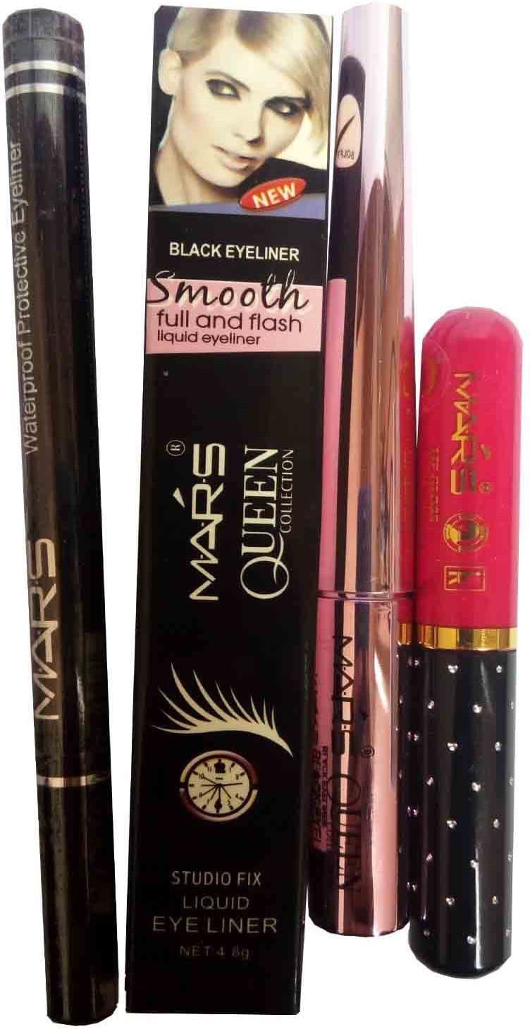 Mars Queen Eye Liner, Lip Gloss, EyeLiner