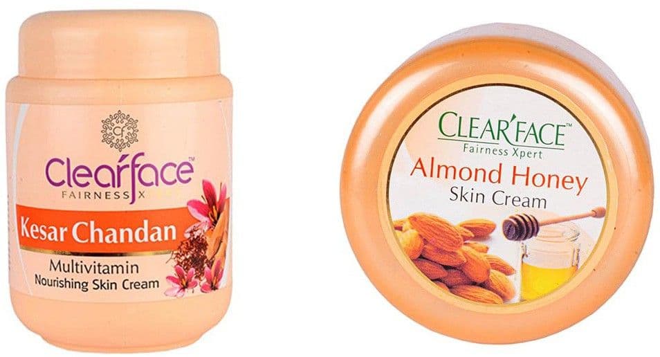 Clear Face Kesar Chandan Multivitamin Nourishing Skin Cream With Almond Honey Skin Cream