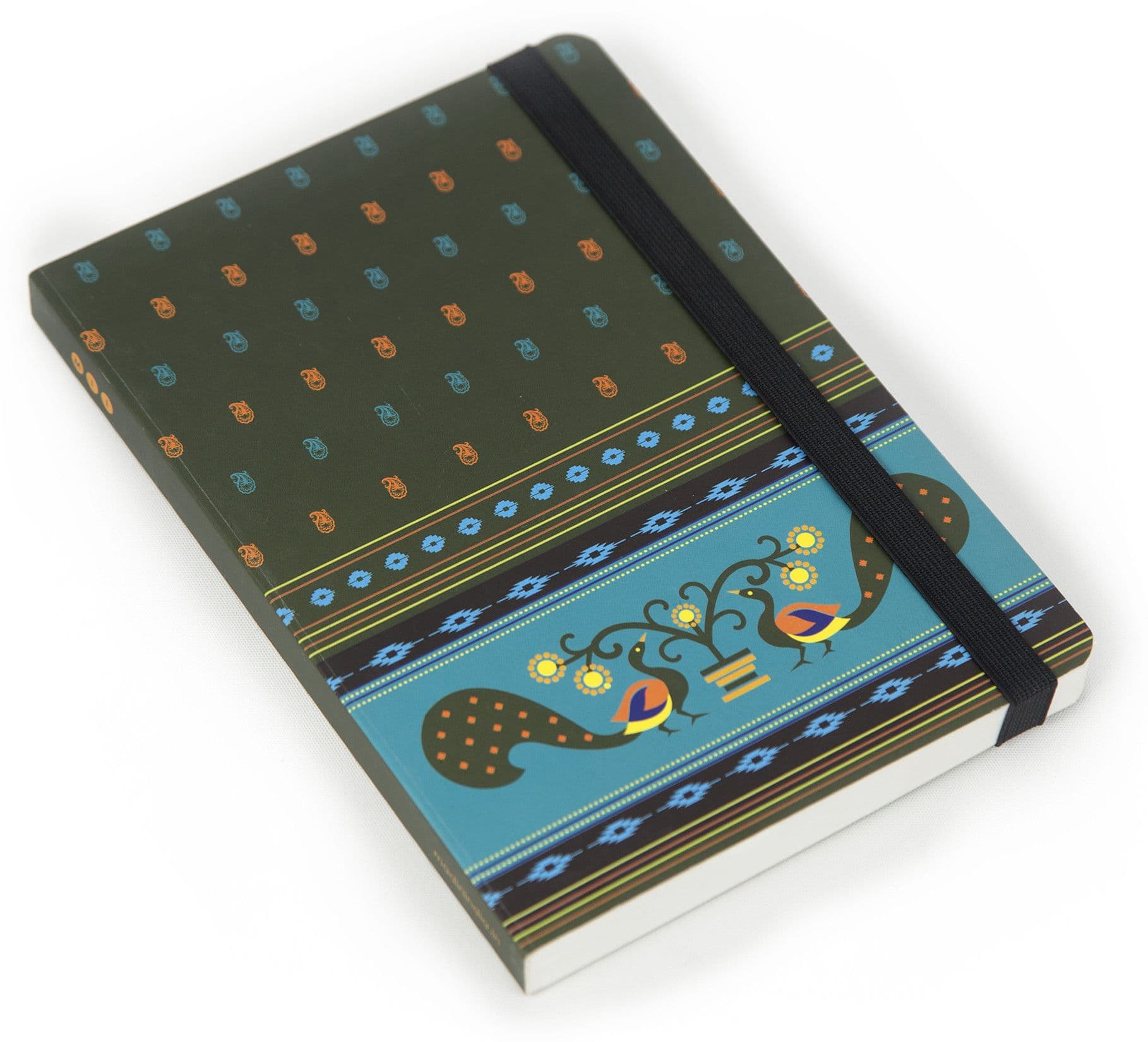 Mad(e) in India Paithani A5 Diary Hard Bound