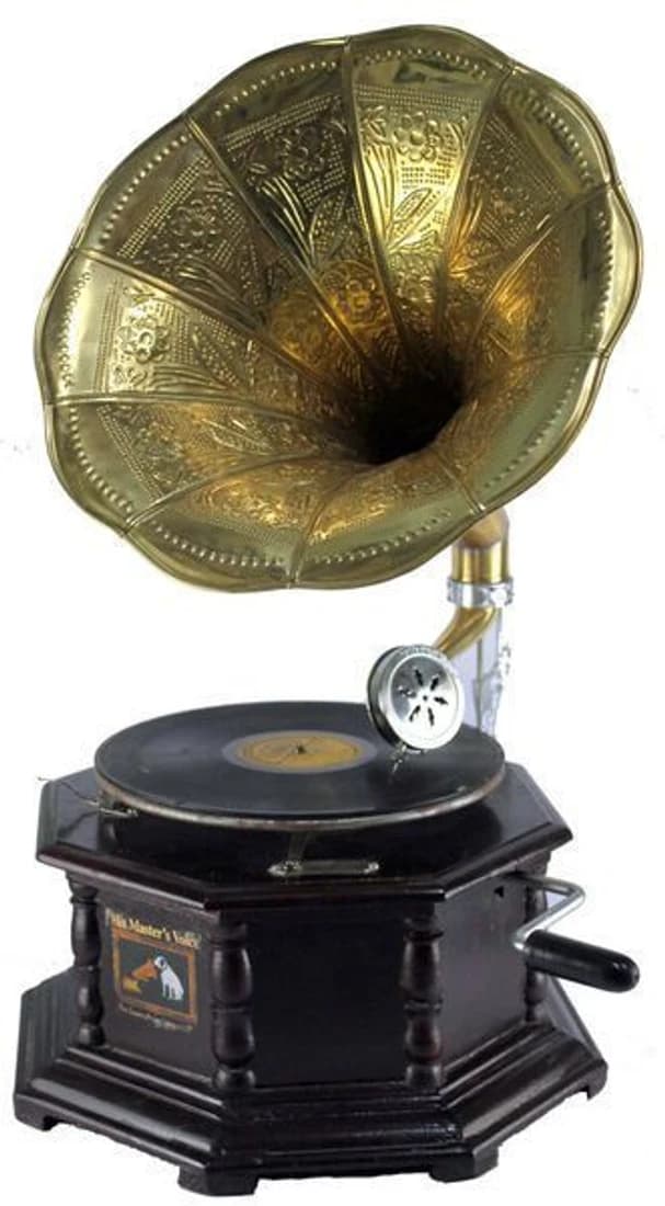 Interio Crafts Brass Gramophone