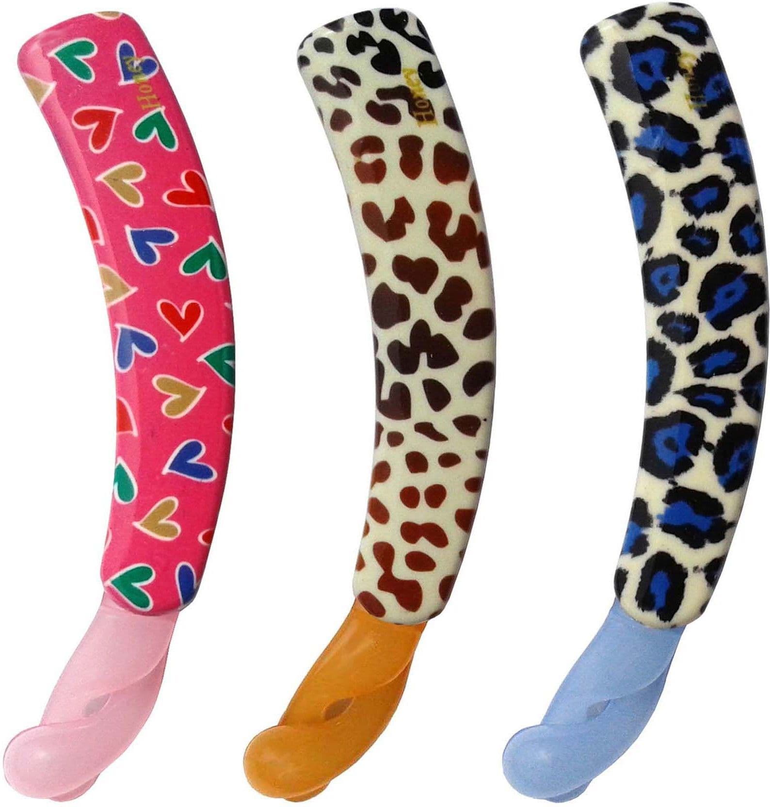 Shreya Collection 3 Multicolour Hair Clips Banana Clip