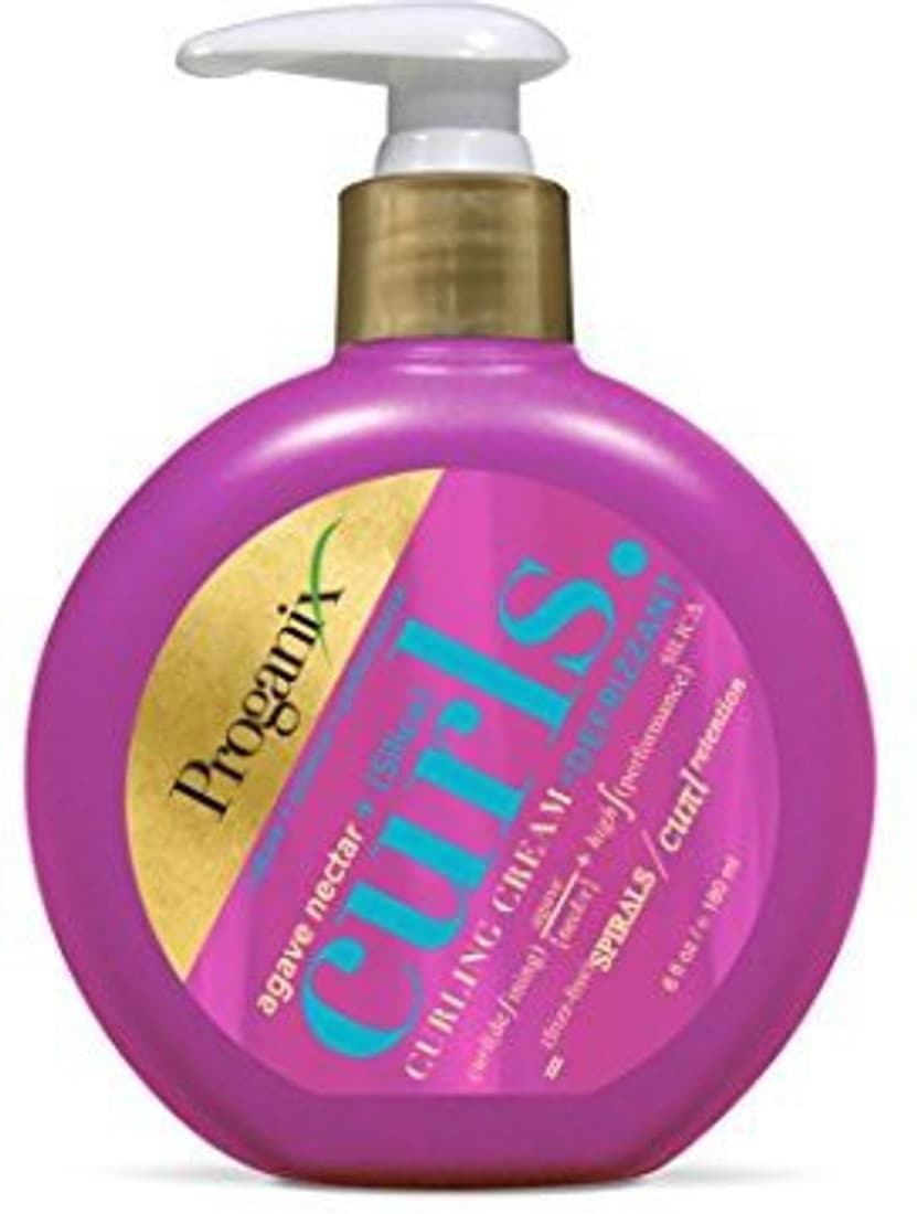 Proganix Agave Nectar Plus Silica Curling Cream Plus Defrizzant Hair Styler