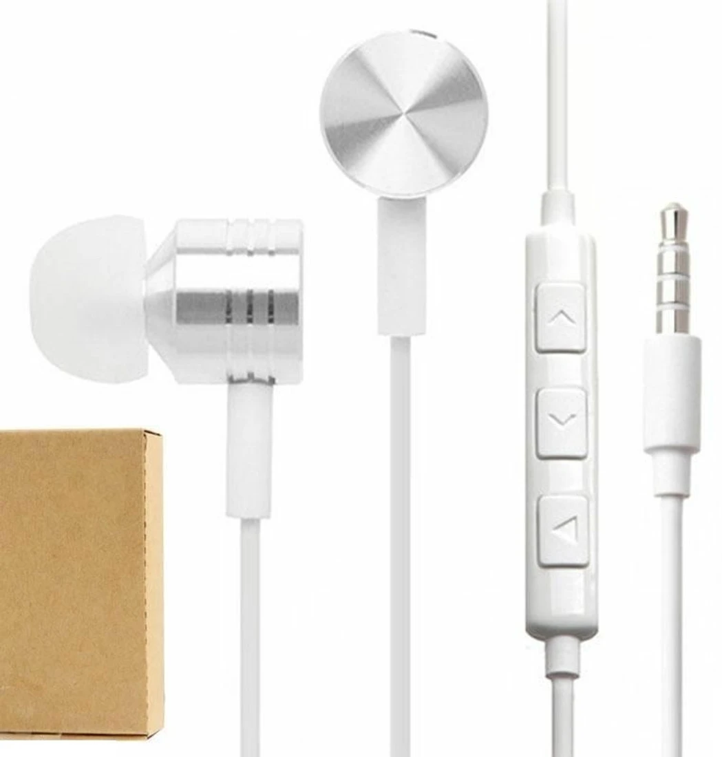 SDZ Pisten Design Pure Metal Silver Series Wired Headset