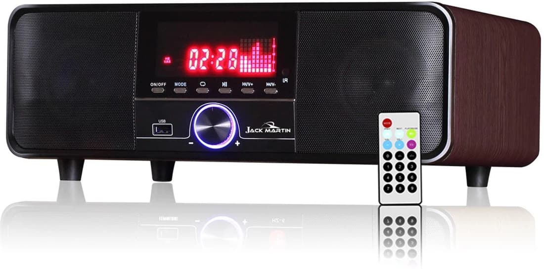 Jack Martin 40 W Sound Bar with Bluetooth , FM Radio & USB Input Mini Hi-Fi System