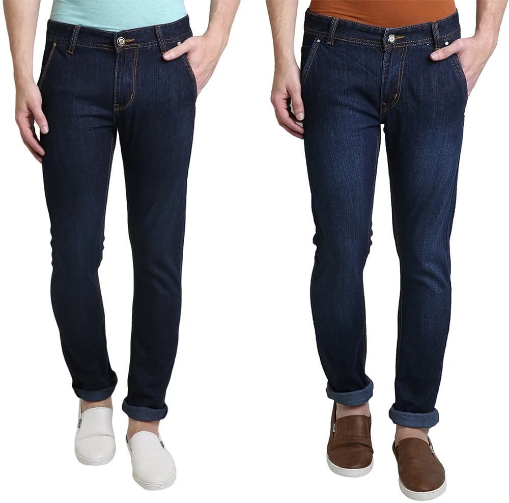 DENIM CAFE Slim Fit Men's Blue, Dark Blue Jeans