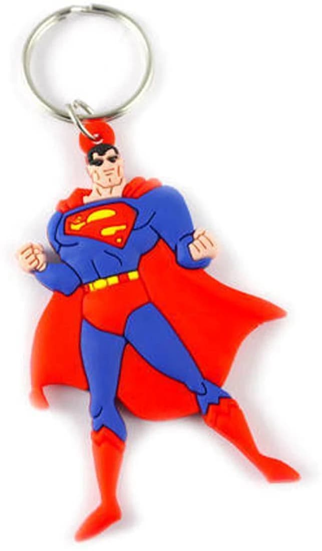 Dhiyaa Traders Superman Rubber Key Chain