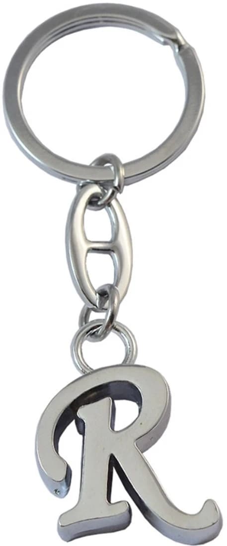 Dhiyaa Traders Alphabet R Key Chain