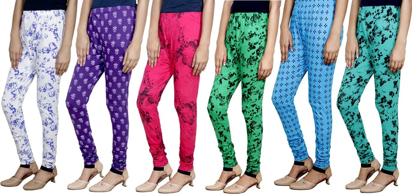 Tullis Women's White, Purple, Pink, Green, Blue, Green Leggings
