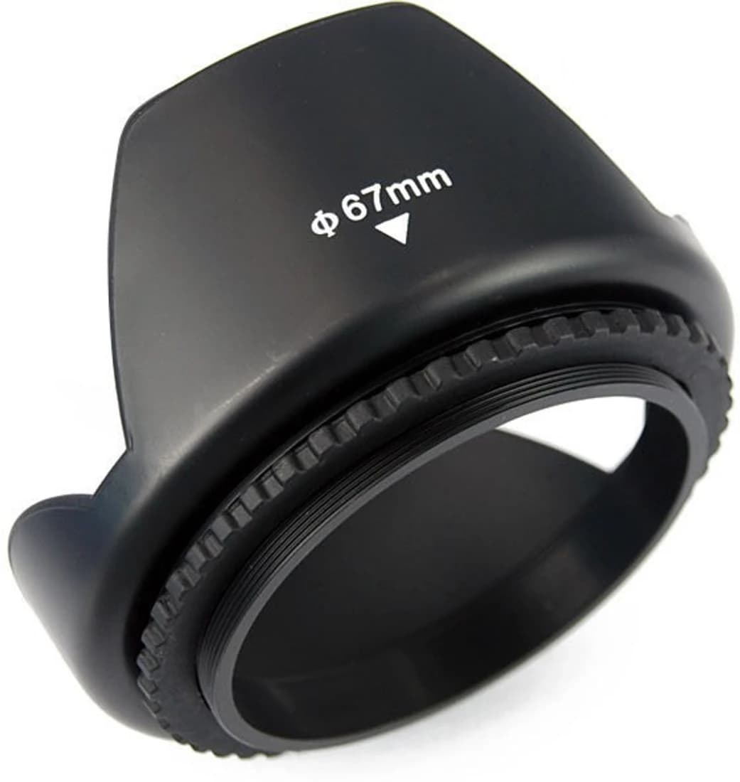Axcess KF02-006 67mm Petal Plastic Lens Hood