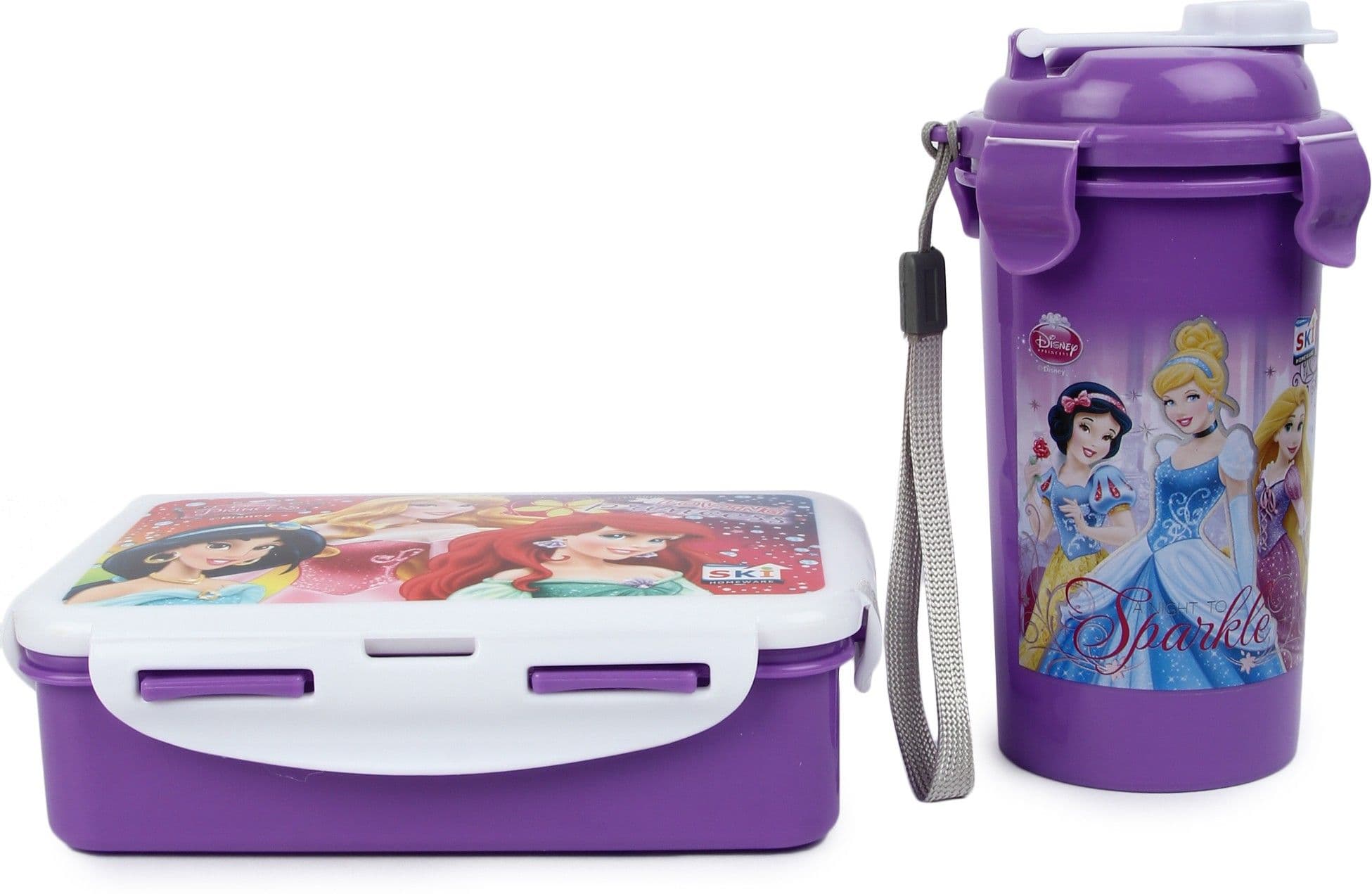 SKI LOCK SEAL GIFT SET 550 PURPLE02 2 Containers Lunch Box