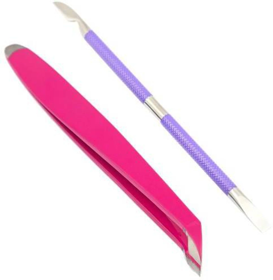 Svayam Premium Manicure Duo - Stainless Steel