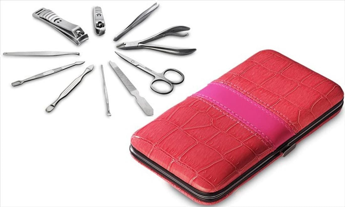SRS Pink 10 In 1 Manicure Kit