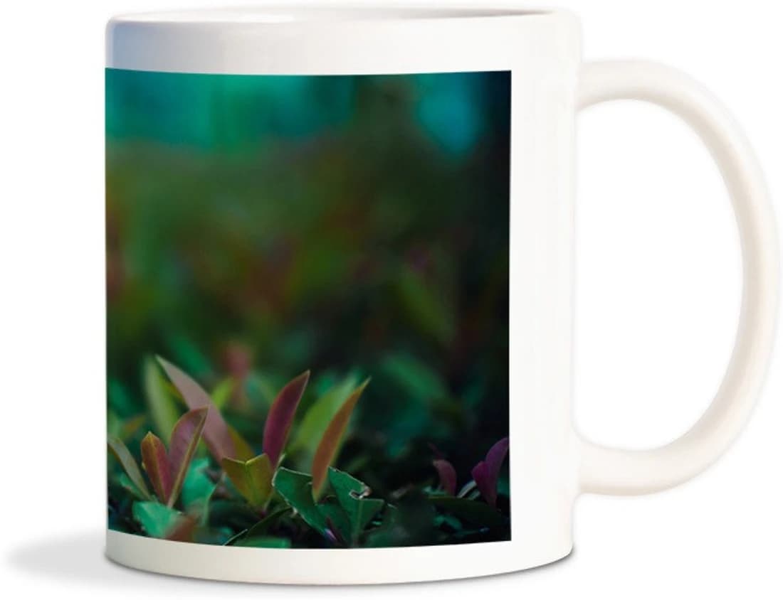 Rockmantra Vintage Mini Leafs Ceramic Mug