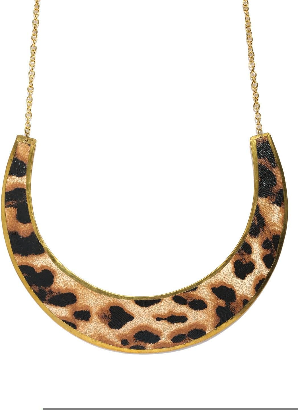 DressBerry Enamel Plated Metal Necklace
