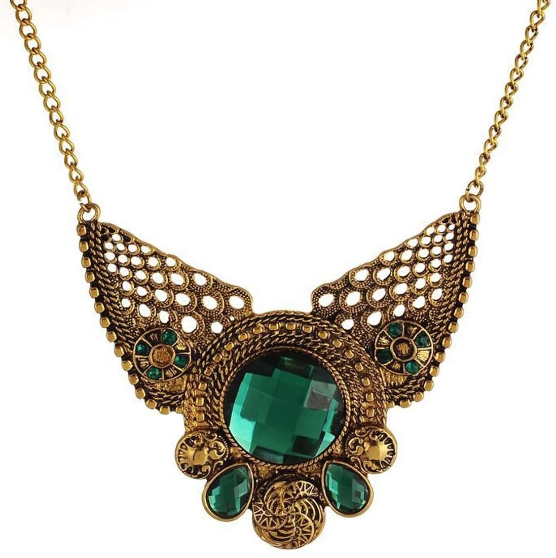 Jewelizer Crystal Alloy Necklace