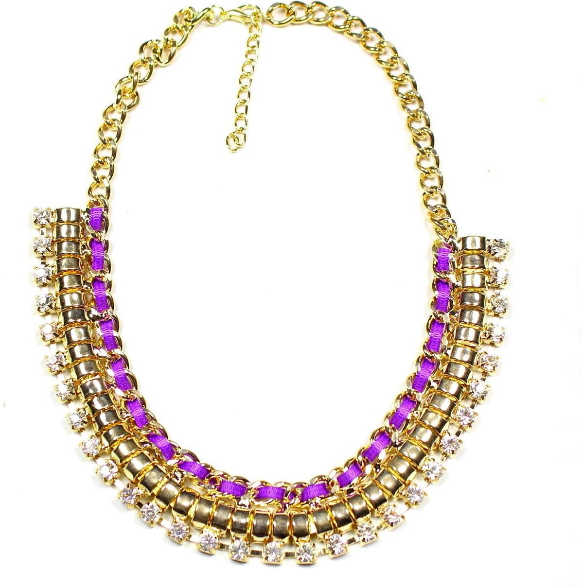 Flirtchick Yellow Gold Plated Alloy Necklace