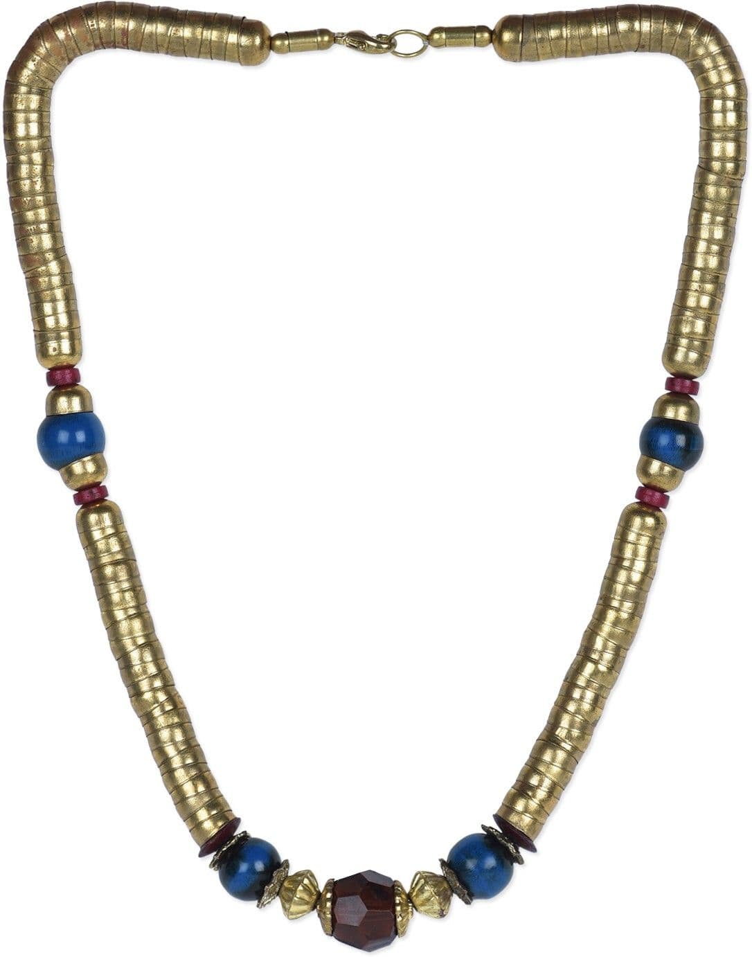 Jewel Paradise Brass Plated Brass Necklace