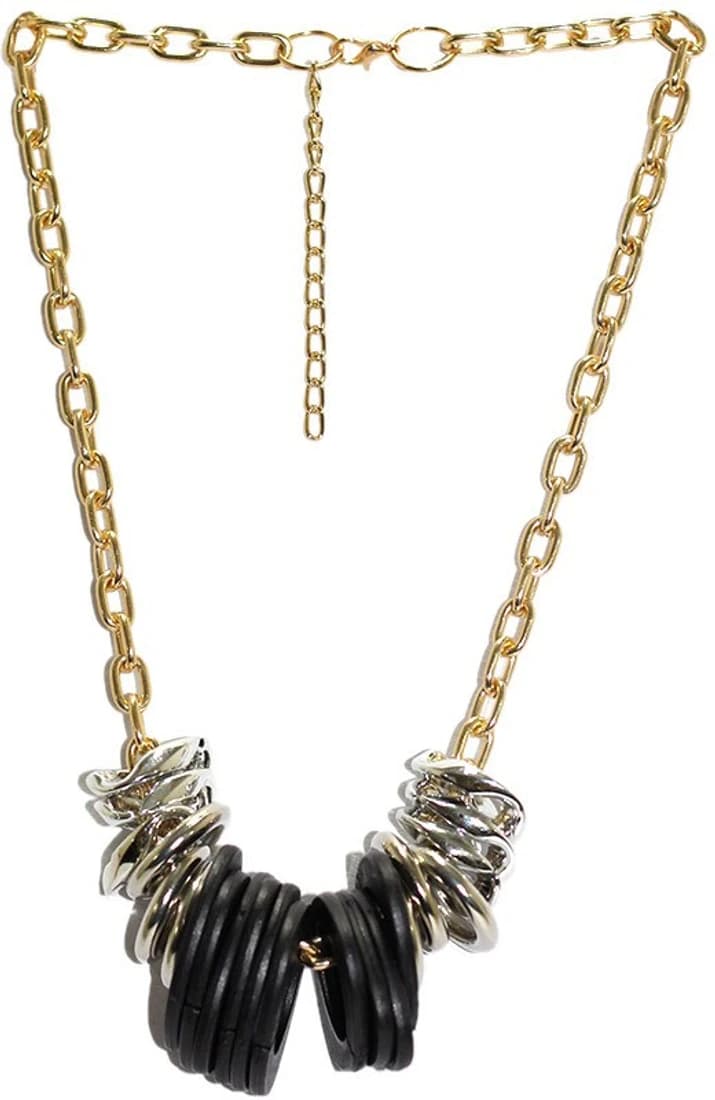 Gift Island Yellow Gold Plated Alloy Necklace