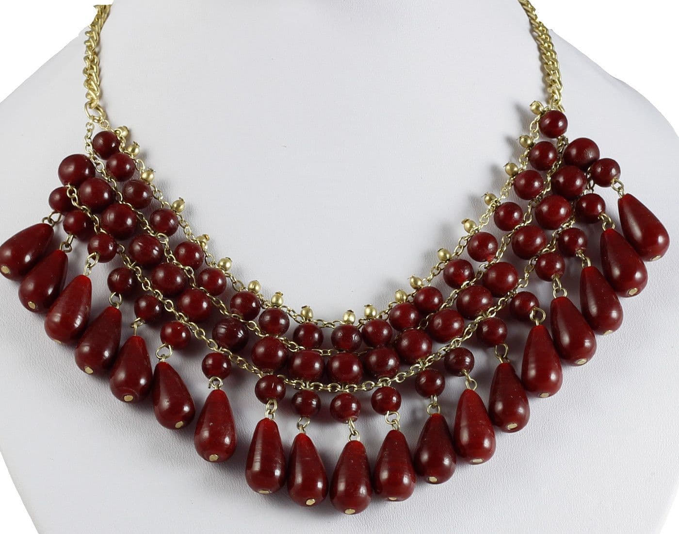 Vinnis Metal, Alloy, Enamel Necklace