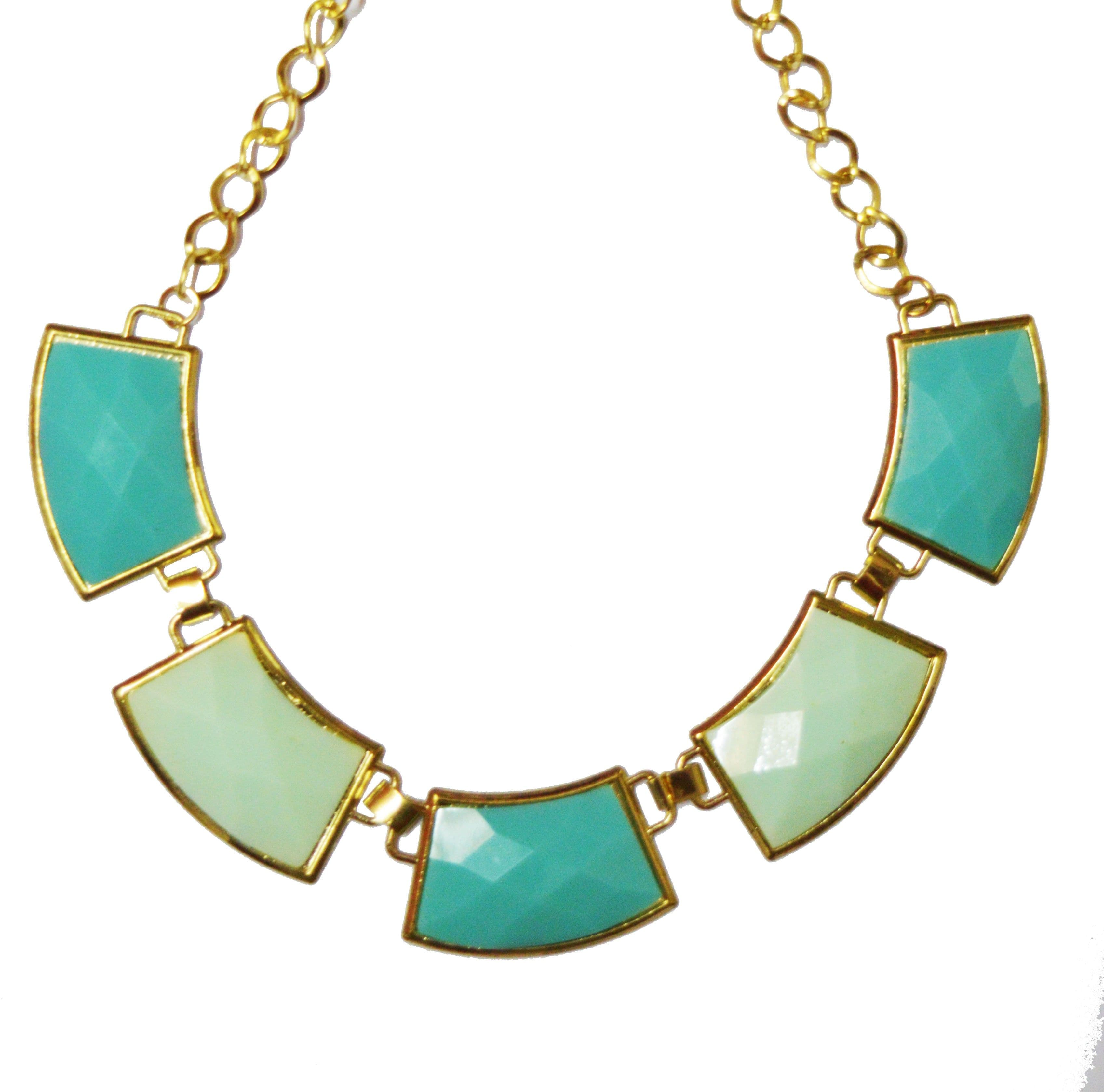 Indsights Trendsvilla Brass Plated Alloy Necklace