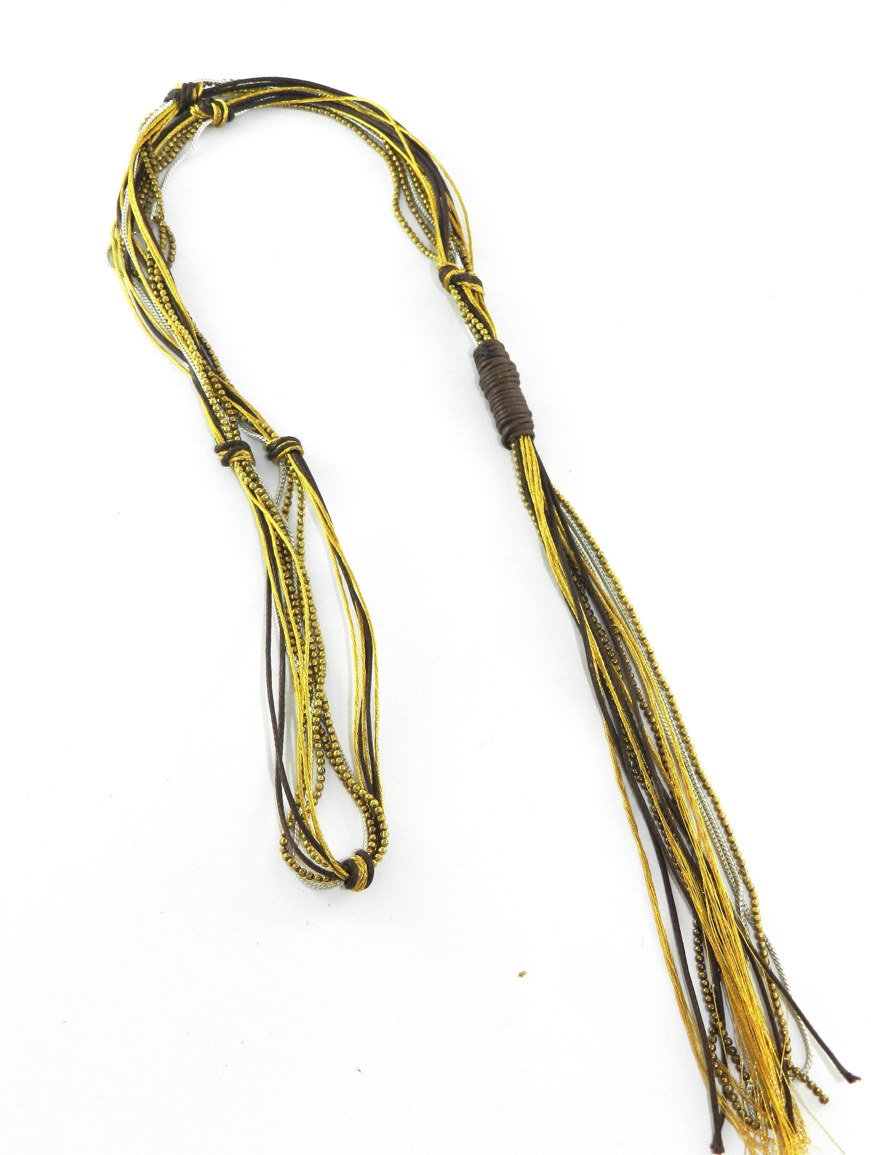 Junk Cotton Dori Necklace