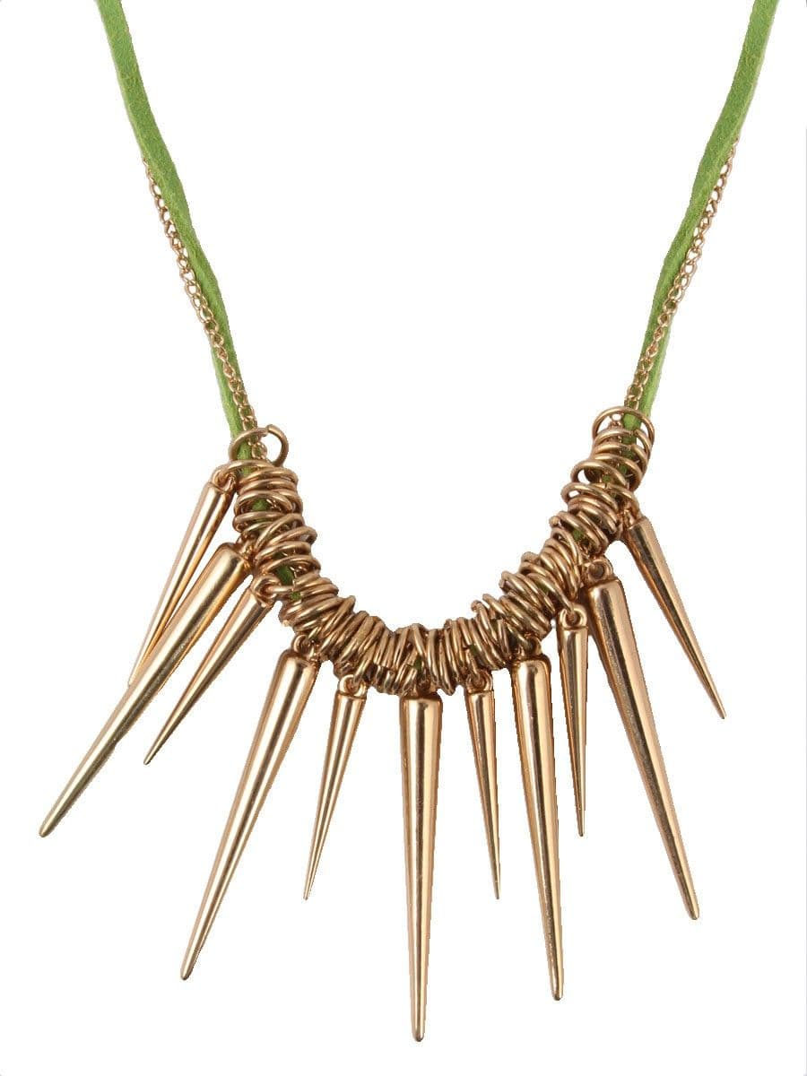 Jewelizer Bohemian Yellow Gold Plated Alloy Necklace