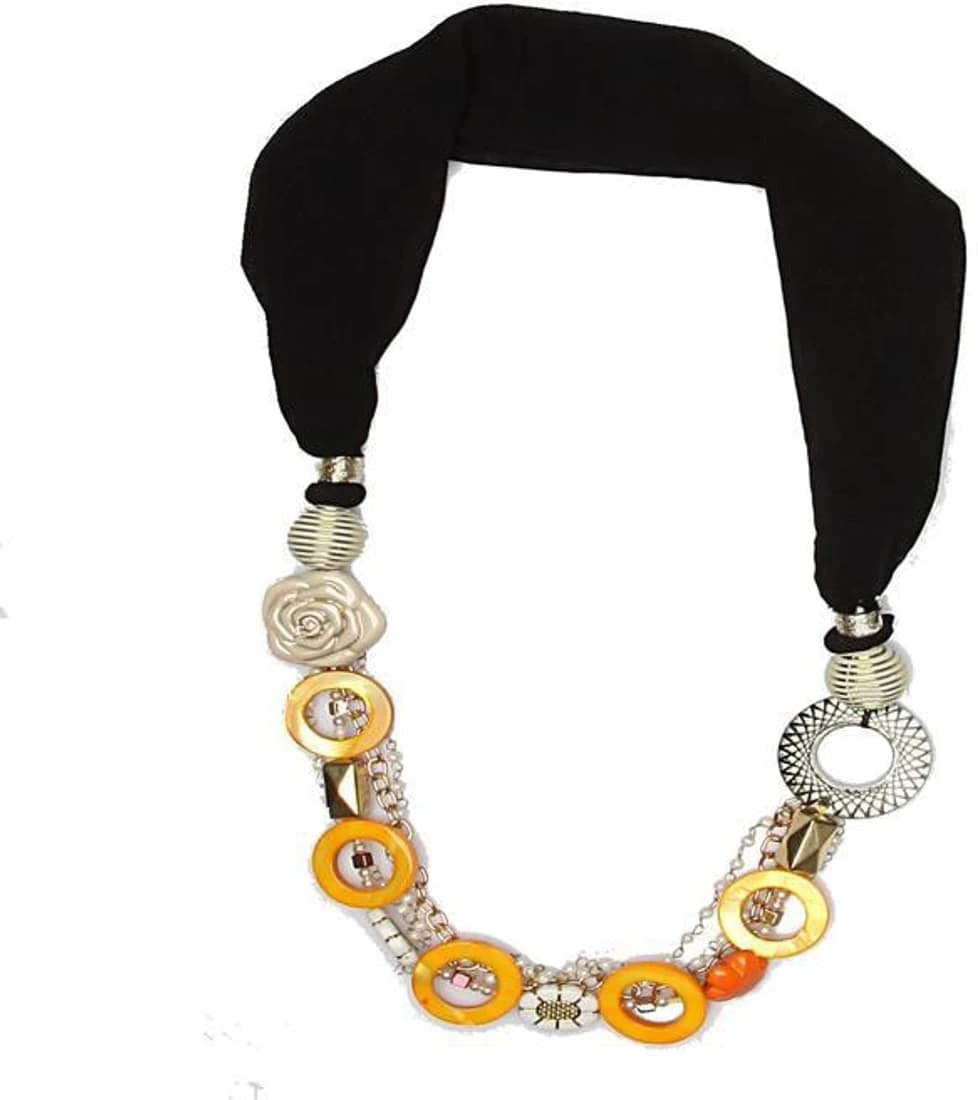 Exotica Fabric Necklace