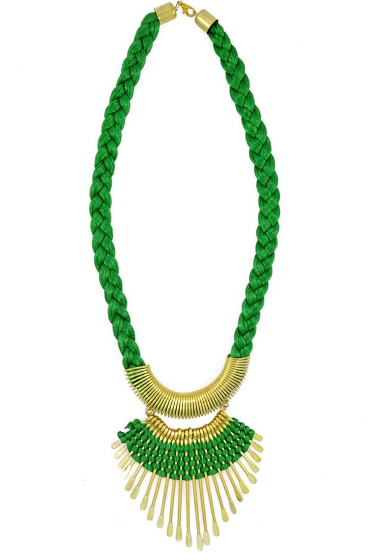 Fns Alloy, Fabric Necklace
