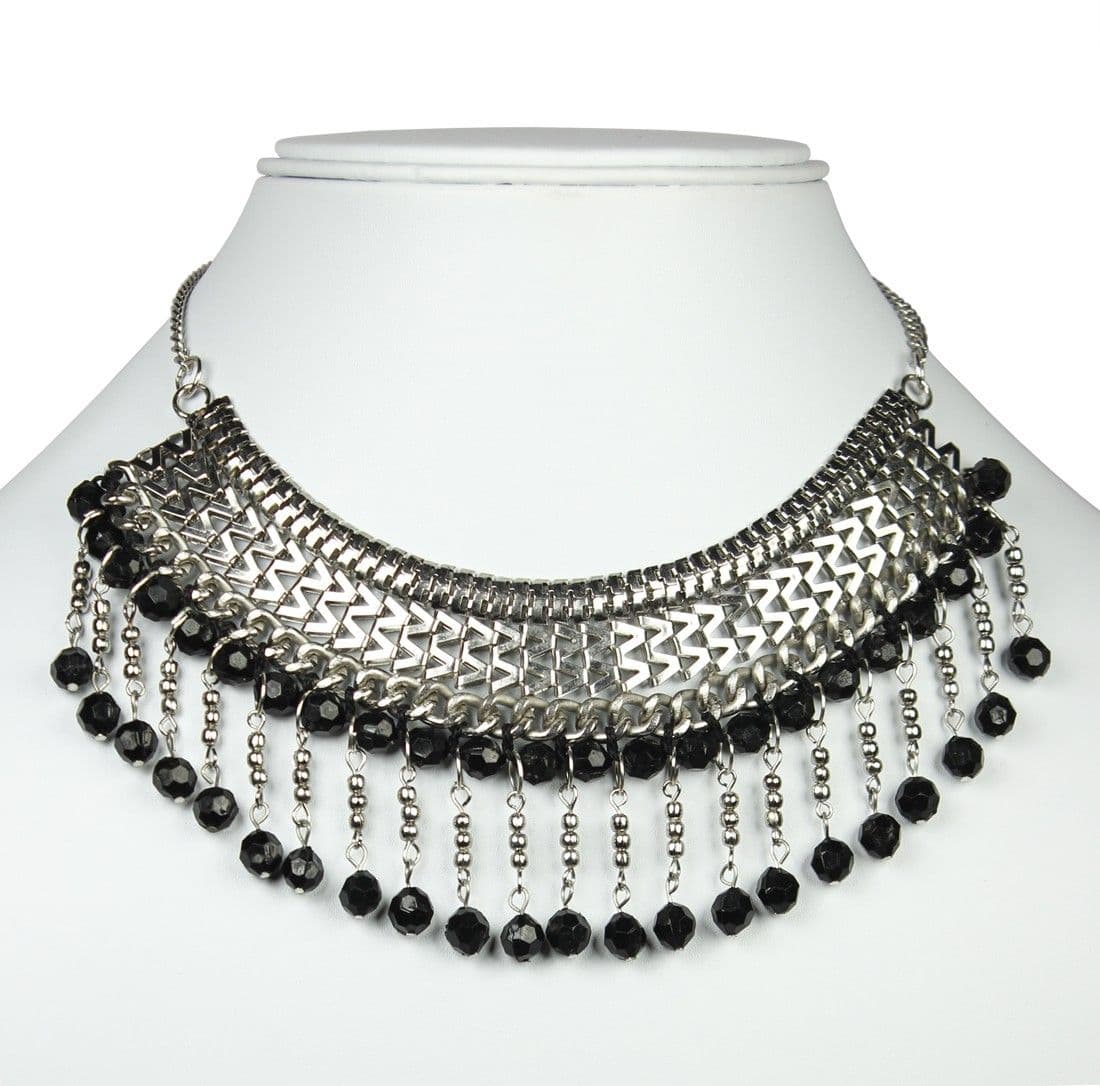 Envoy Ziggie Alloy, Acrylic Necklace