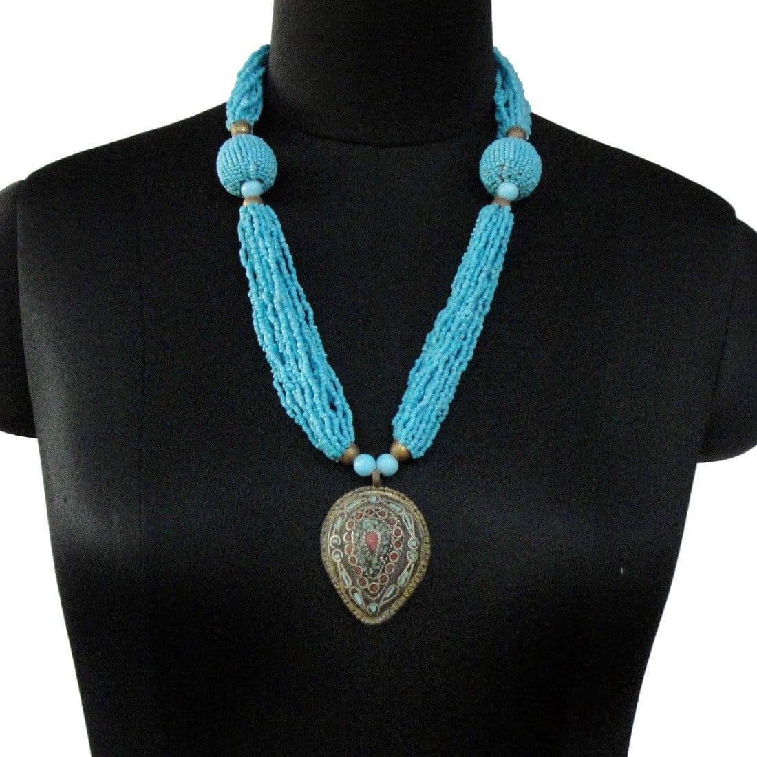 Etti ESJ19 Glass Necklace
