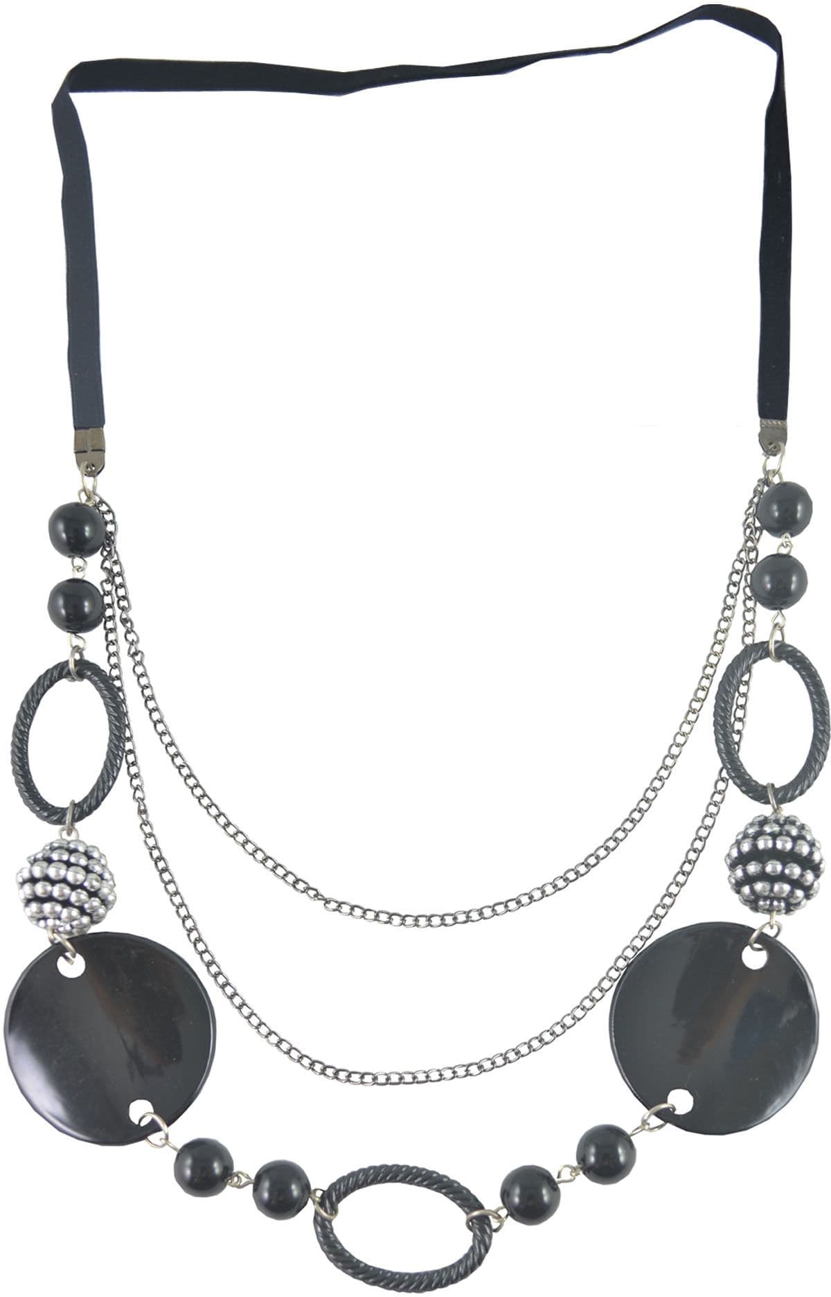 Diovanni Extravagant Alloy, Metal Necklace