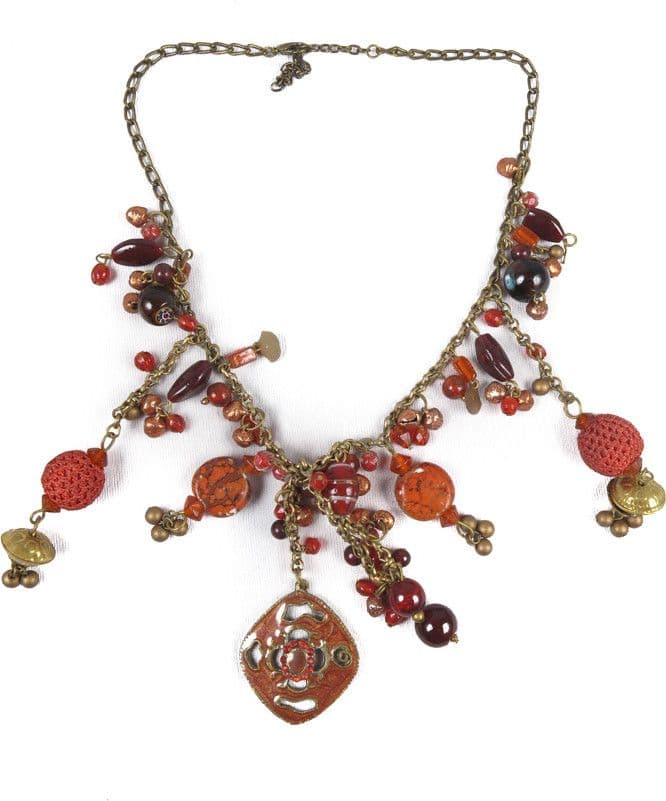 Harp Metal Necklace