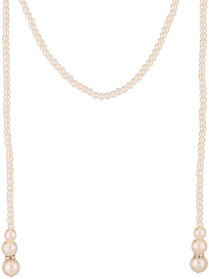 Voylla Pearl Alloy Necklace