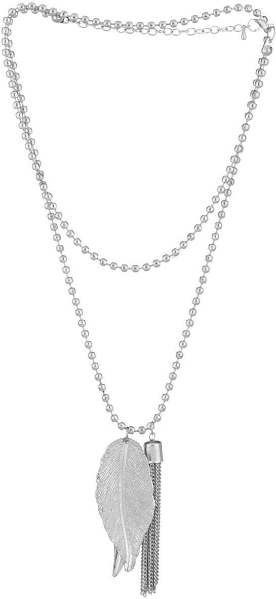Voylla Silver Plated Alloy Necklace