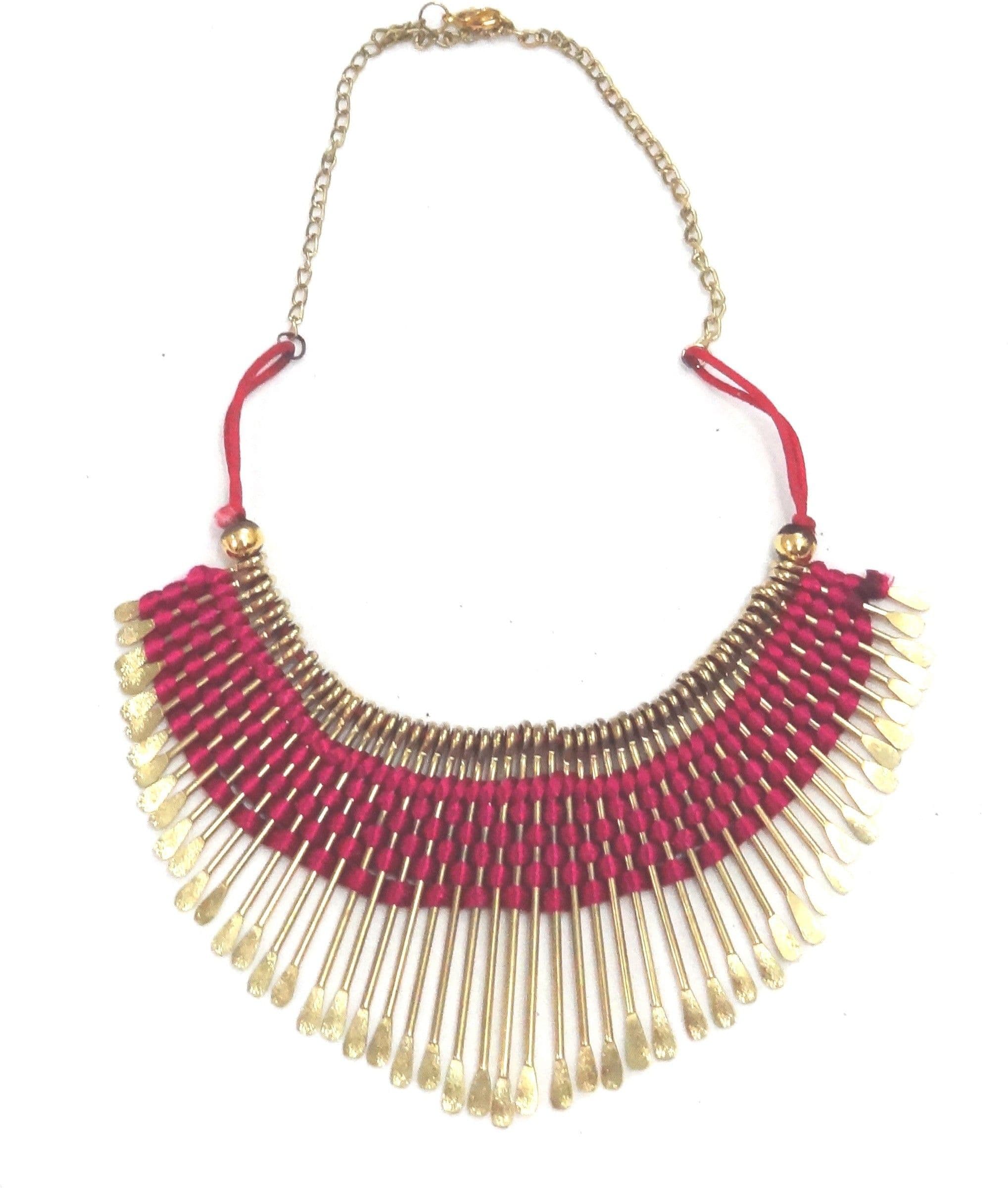 Hand to Hearts Metal Necklace