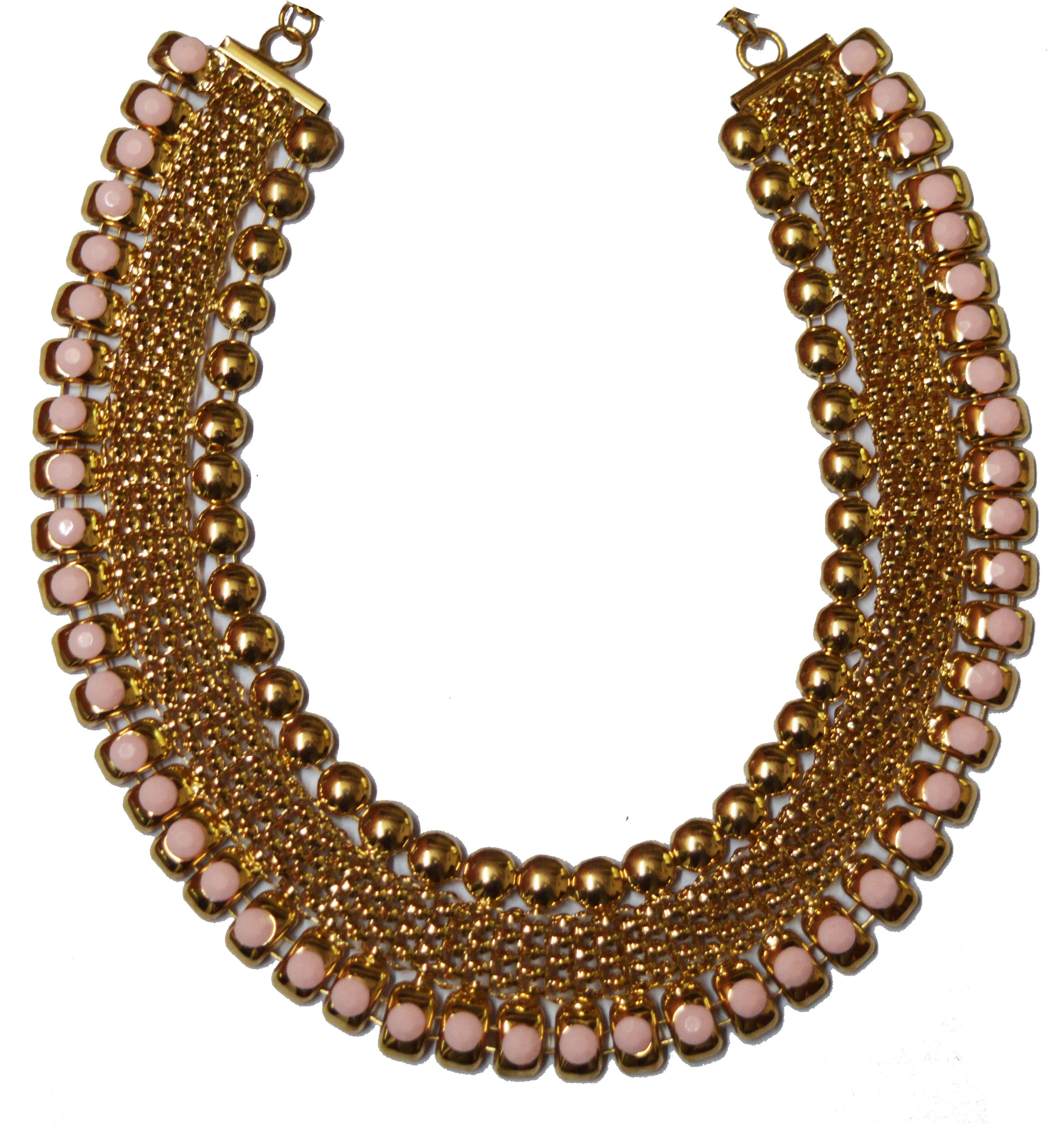 Indsights Trendsvilla Brass Plated Alloy Necklace