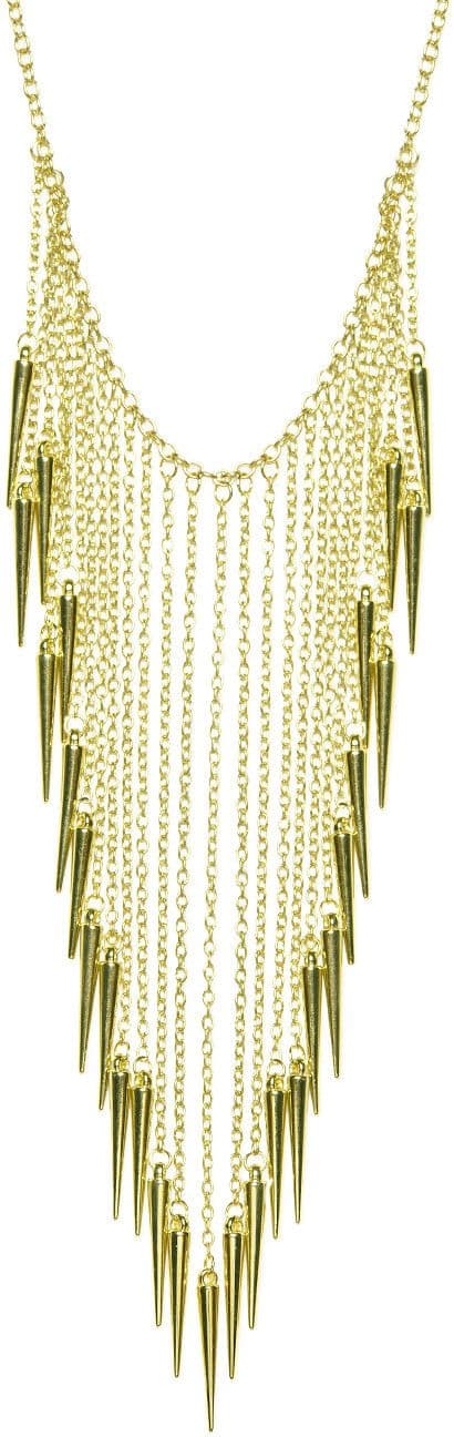 Fayon Golden Tassel Alloy Necklace