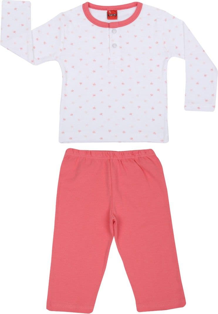 next steps Baby Girl's Printed Top & Pyjama Set