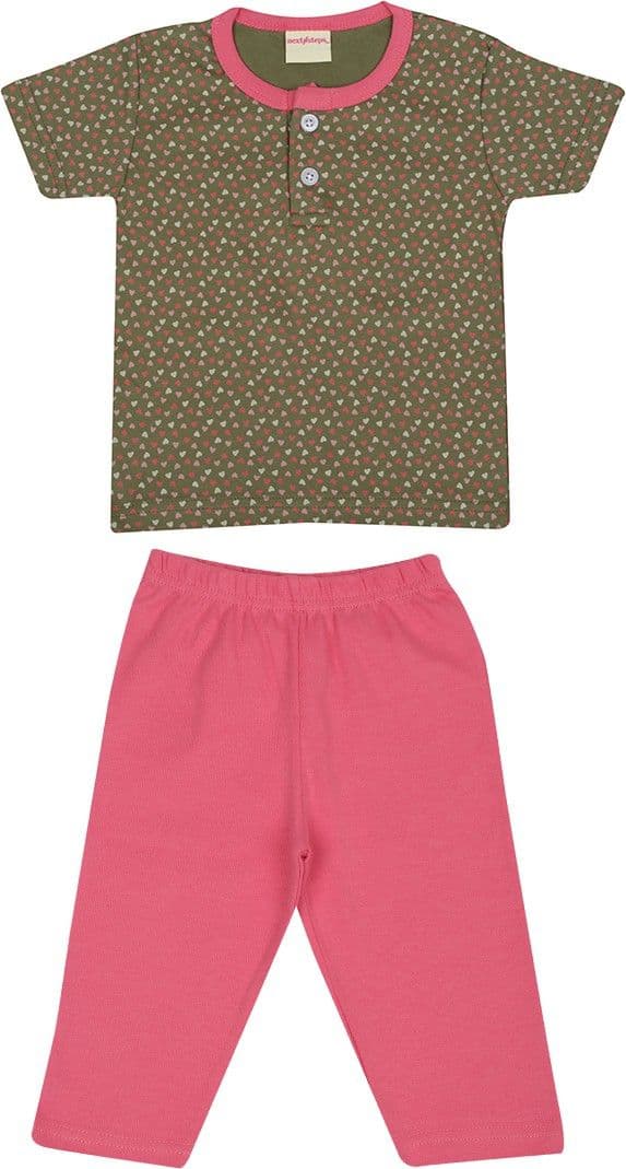 next steps Baby Girl's Printed Top & Pyjama Set