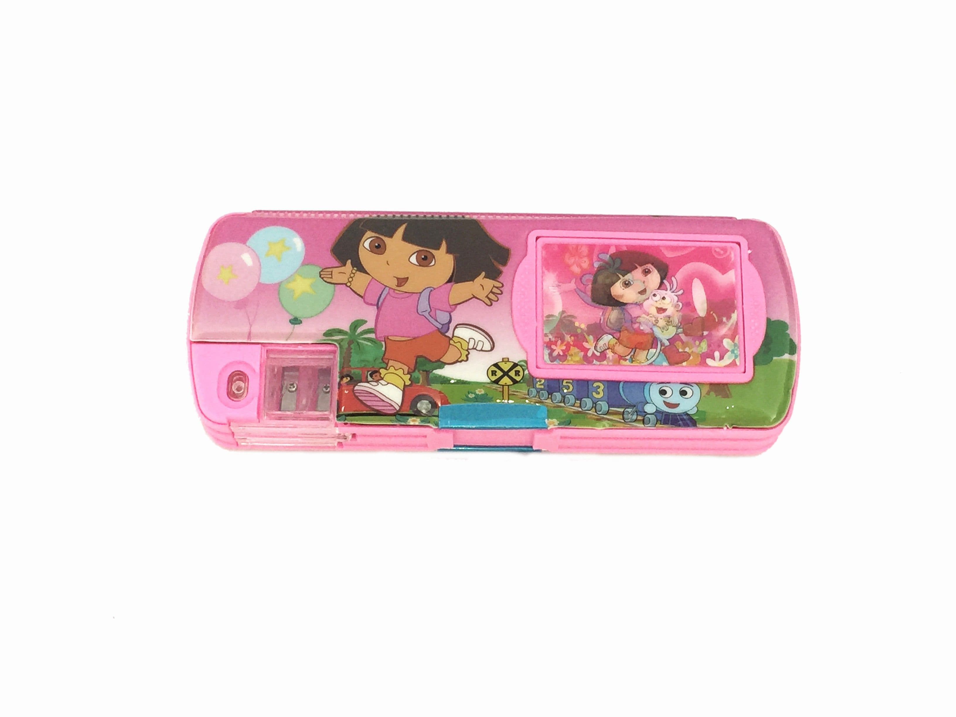 Srsb Dora Balloon, Train Art Plastic Pencil Box