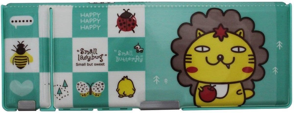 Shopat7 Lady Bugs Cartoon Art Plastic Pencil Box