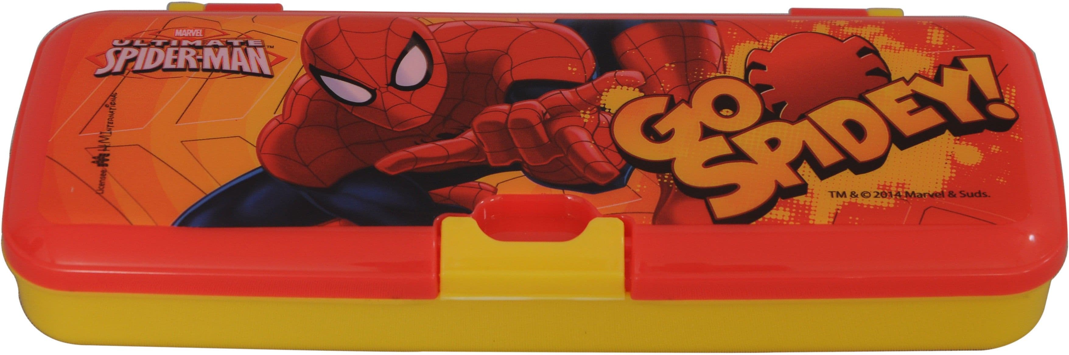 Marvel Spiderman Superhero Art Plastic Pencil Box