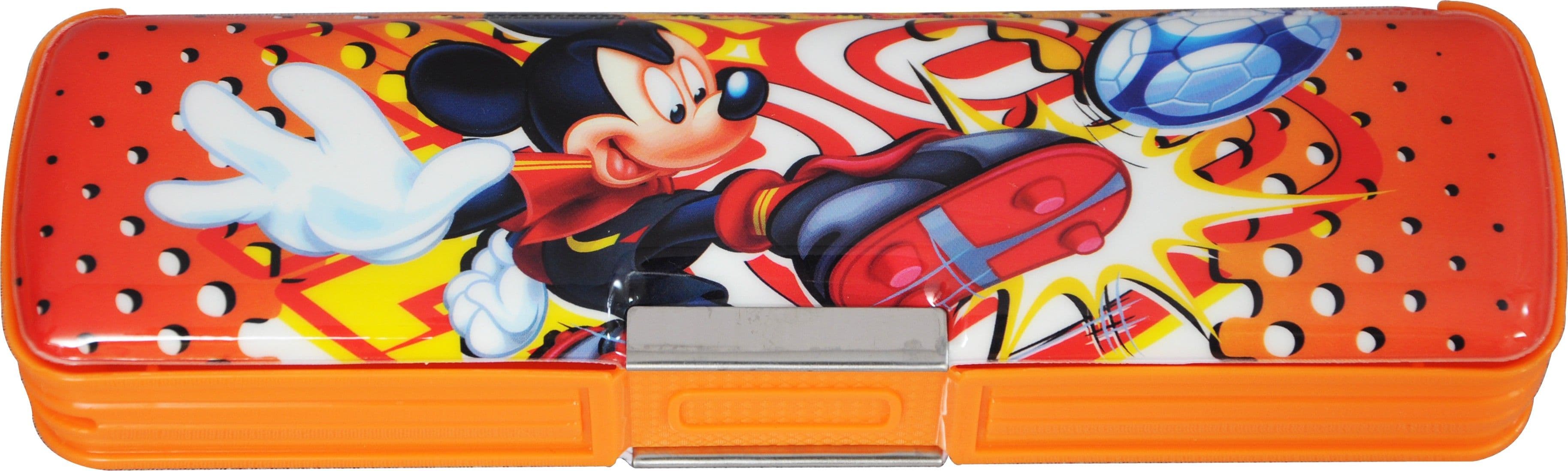 Disney Mickey Cartoon Art Plastic Pencil Box