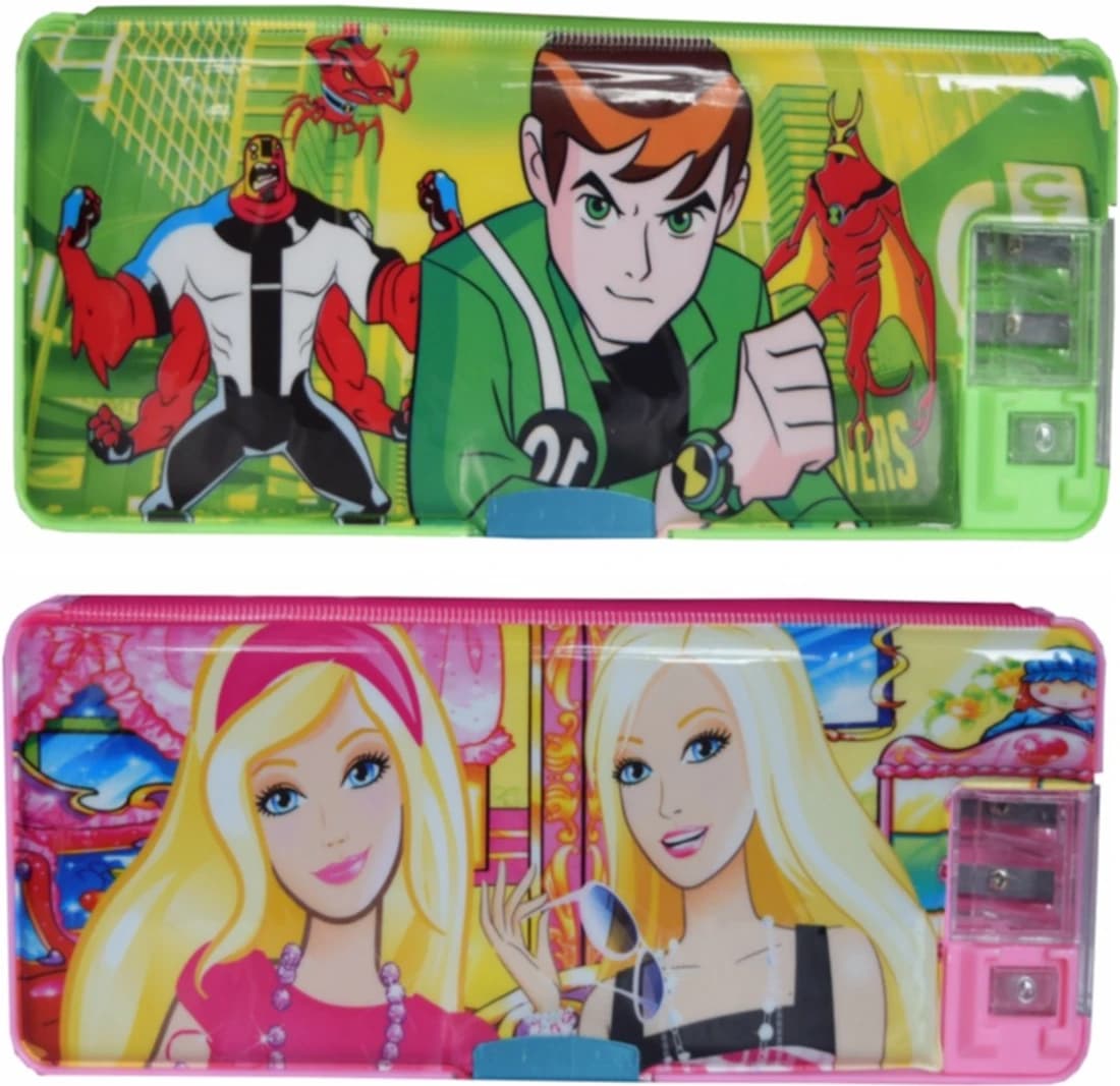 Tara Lifestyle Ben 10 Printed Art Plastic Pencil Boxes