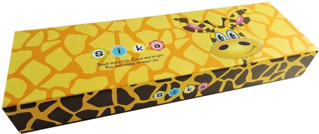 Klassik Animal Random Art Card Board Pencil Box