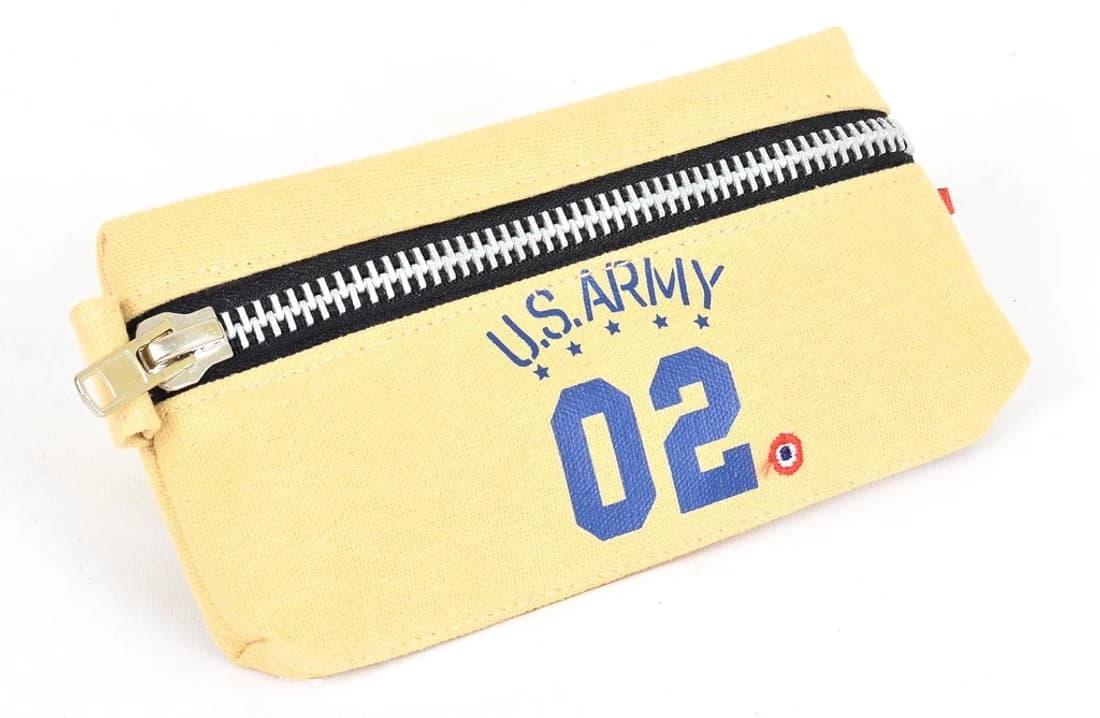 Enwraps Utility Pouch Army Miniature Bag Abstract Art Cloth Pencil Box