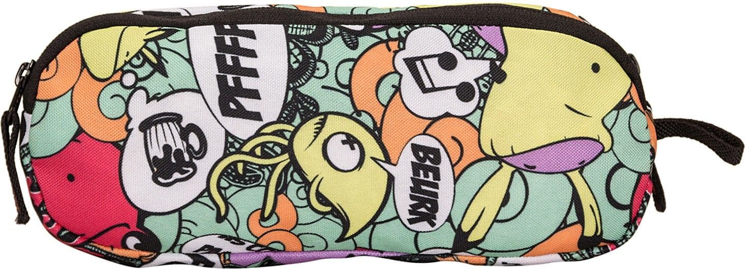 Pinnakle Dual Compartment and Utility Pouch V4 Printed Art Resin Pencil Box