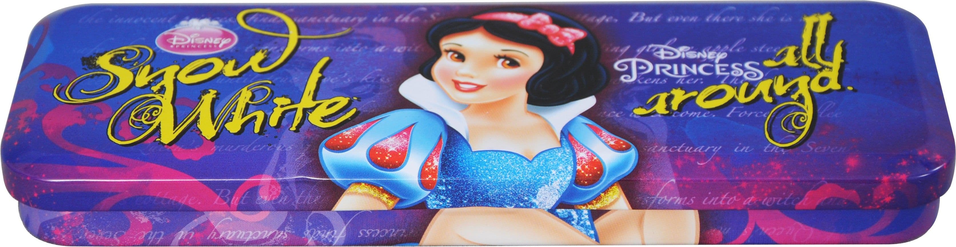 Disney Snow White Cartoon Art Metal Pencil Box
