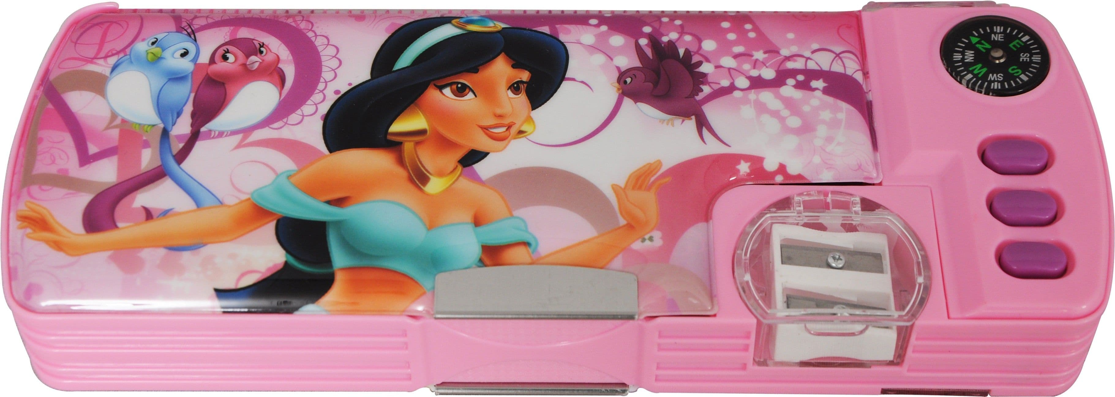 Disney Princess Cartoon Art Plastic Pencil Box